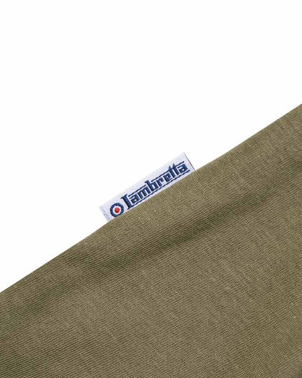 Lambretta Vinyl Tee Khaki 
