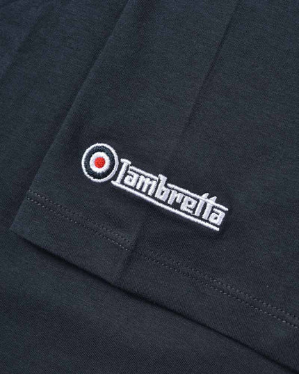 Lambretta Vinyl Tee Navy 