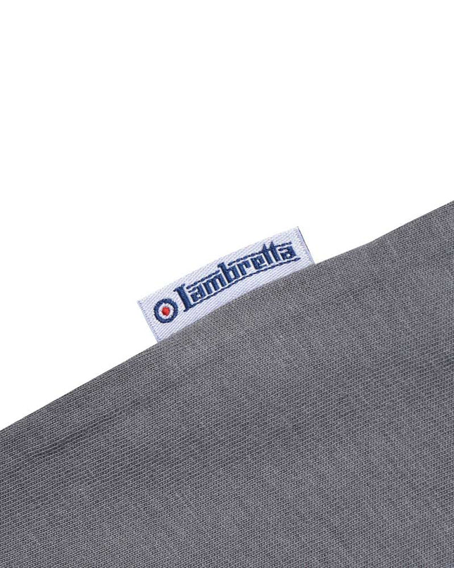 Lambretta Badges Tee Iron Grey 