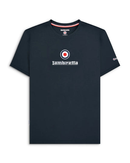 Lambretta Brand Logo Tee Black 