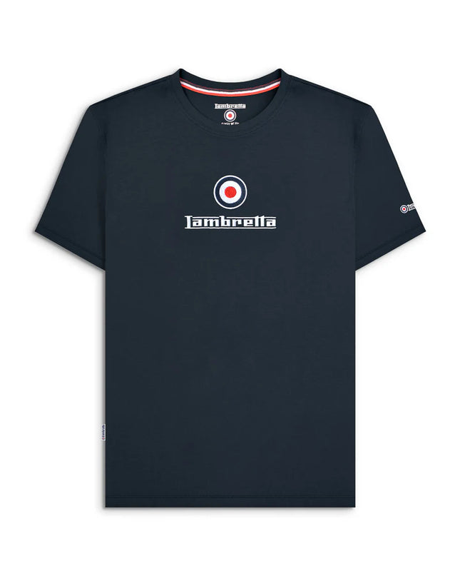 Lambretta Brand Logo Tee Black 