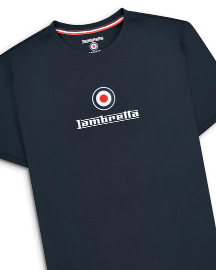 Lambretta Brand Logo Tee Black 