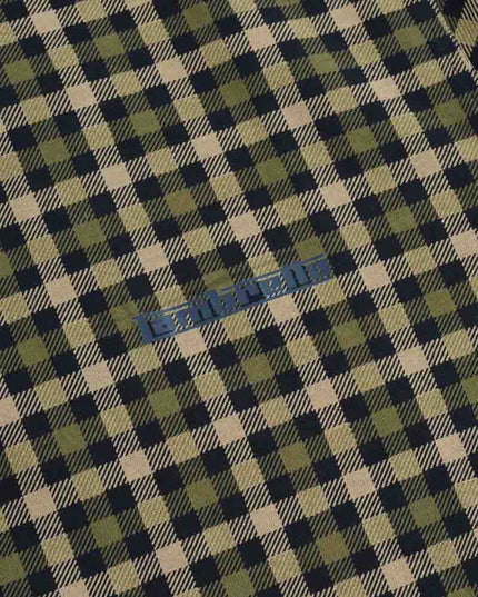 Lambretta Check Polo Navy