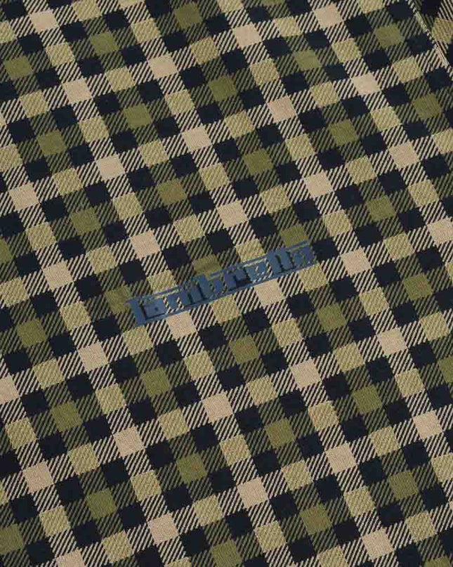 Lambretta Check Polo Navy