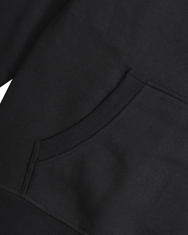 Lambretta Stripe Hoodie Black - 489 Raw Menswear