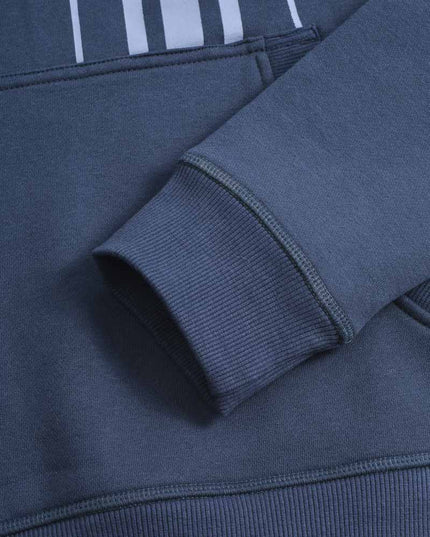 Lambretta Stripe Hoodie Navy - 488 Raw Menswear