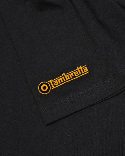 Lambretta Brand Target Tee in Black