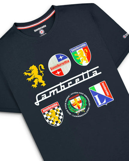 Lambretta Heritage Tee Navy