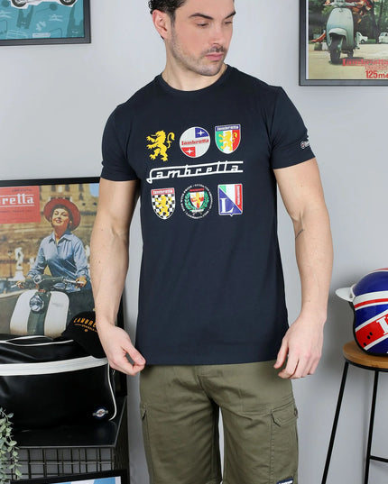 Lambretta Heritage Tee Navy