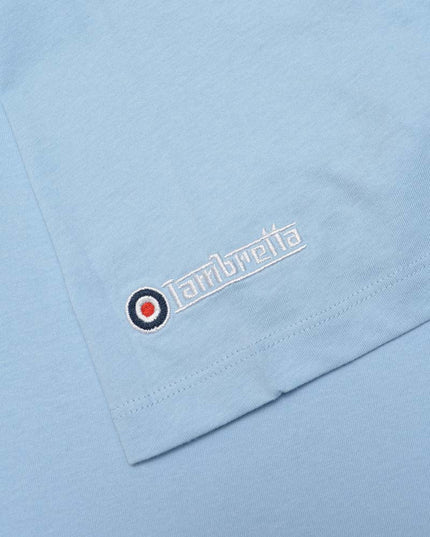 Lambretta Heritage Tee Sky Blue