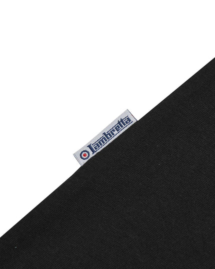 Lambretta Two Tone Target Tee Black