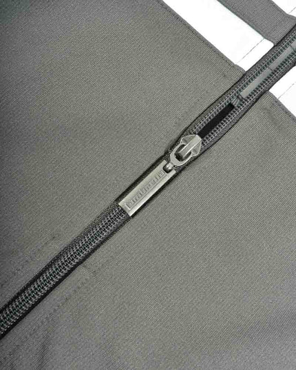 Lambretta Championship Track Top Iron Grey/White