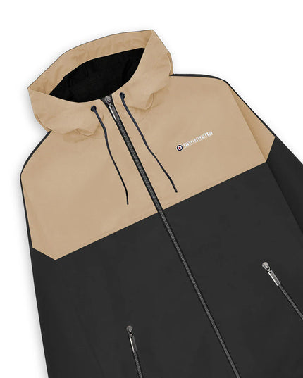 Lambretta Contrast Panel Jacket Black/Cashew