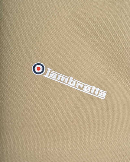 Lambretta Contrast Panel Jacket Black/Cashew
