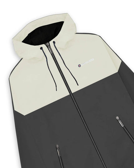 Lambretta Contrast Panel Jacket Iron/Silver