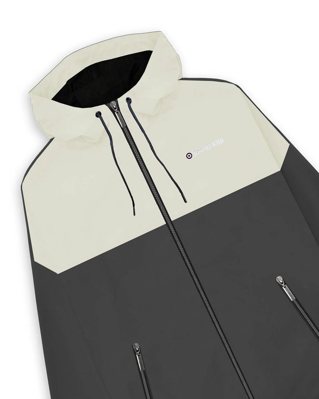 Lambretta Contrast Panel Jacket Iron/Silver