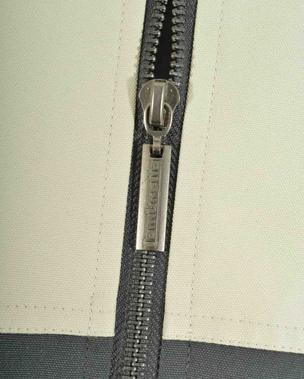 Lambretta Contrast Panel Jacket in Iron/Silver