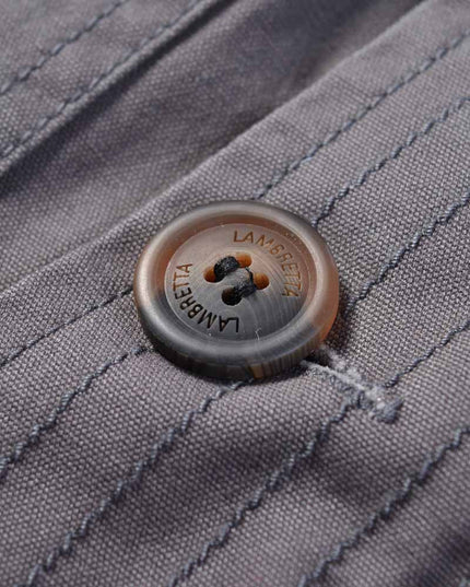 Lambretta Sherpa Lined Parka Iron Grey 