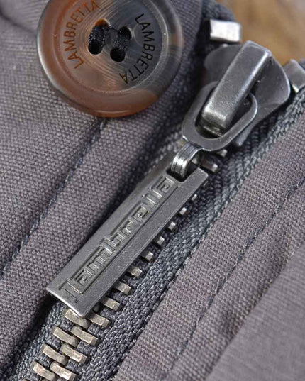 Lambretta Sherpa Lined Parka Iron Grey 