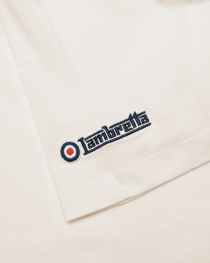 Lambretta Classic Target Tee in Jet Stream