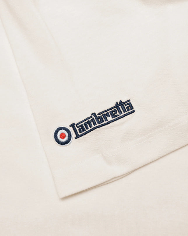 Lambretta Classic Target Tee in Jet Stream