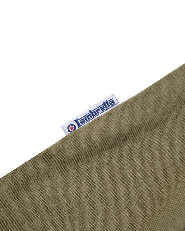 Lambretta Classic Target Tee in Khaki