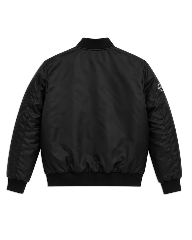 Lambretta MA-1 Bomber Jacket in Black
