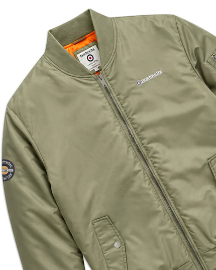 Lambretta MA-1 Bomber Jacket in Khaki - 664