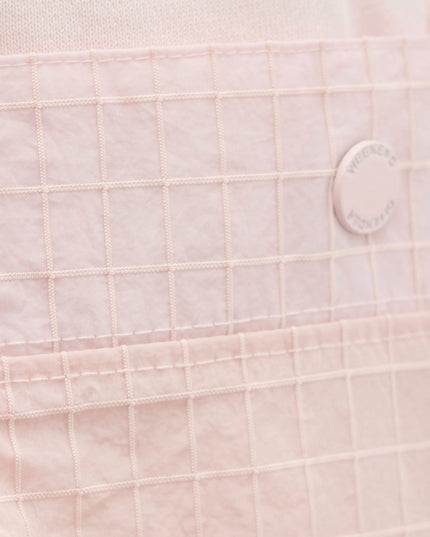 Weekend Offender Chiyoda Large Ripstop Pocket Shorts Soft Pink