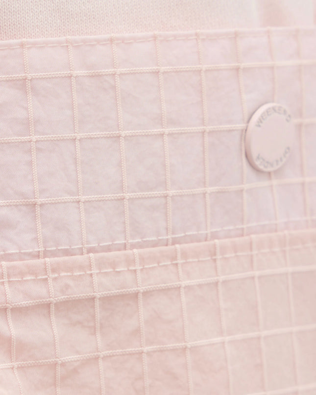 Weekend Offender Chiyoda Large Ripstop Pocket Shorts Soft Pink