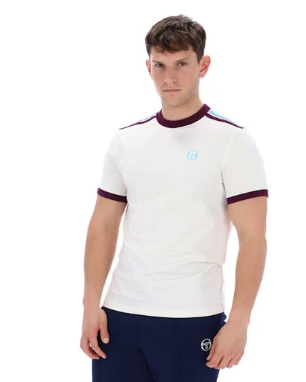 Sergio Tacchini Triste Tee Gardenia/Winter Bloom
