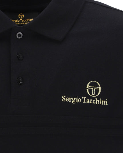 Sergio Tacchini Supermac Primo Polo Black/Gold