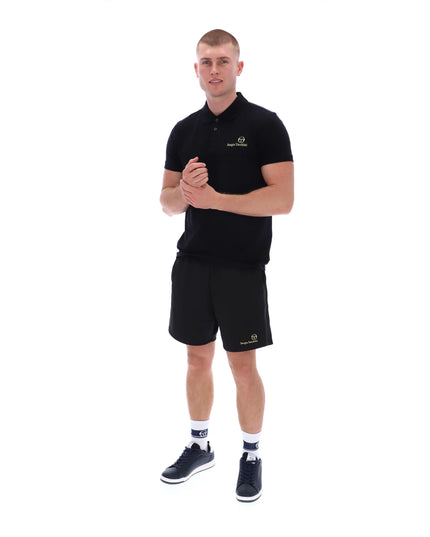 Sergio Tacchini Supermac Primo Polo Black/Gold
