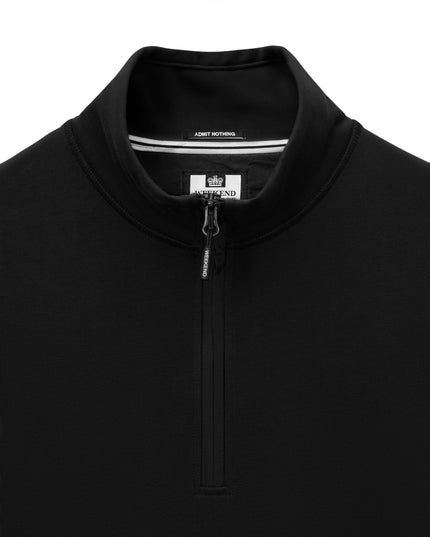 Weekend Offender Kraviz Quarter Zip Sweatshirt in Black 