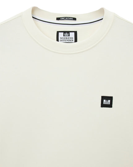 Weekend Offender Ferrer Badge Sweater Ghost