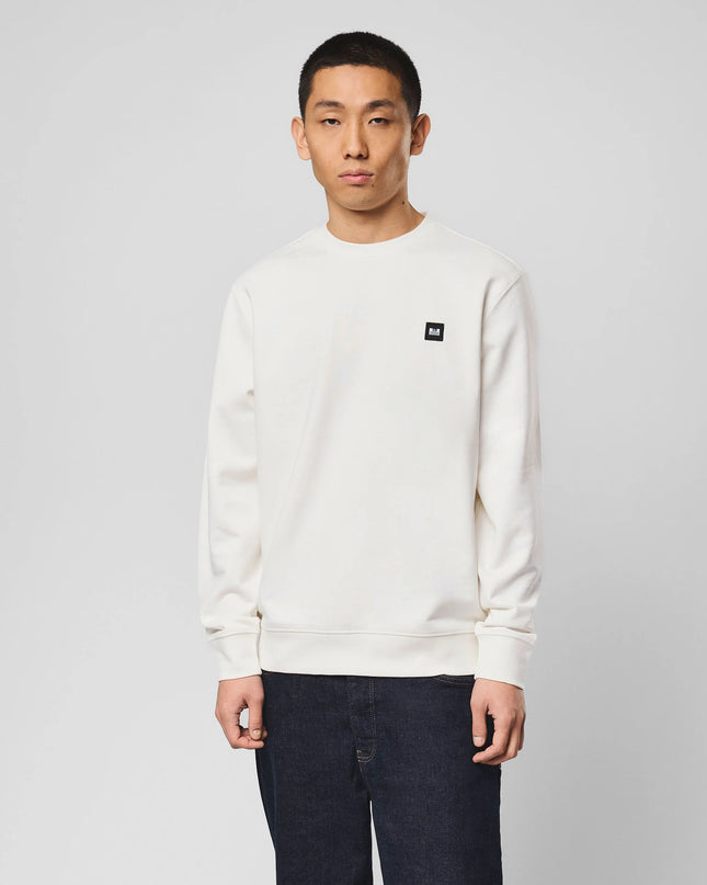 Weekend Offender Ferrer Badge Sweater Ghost