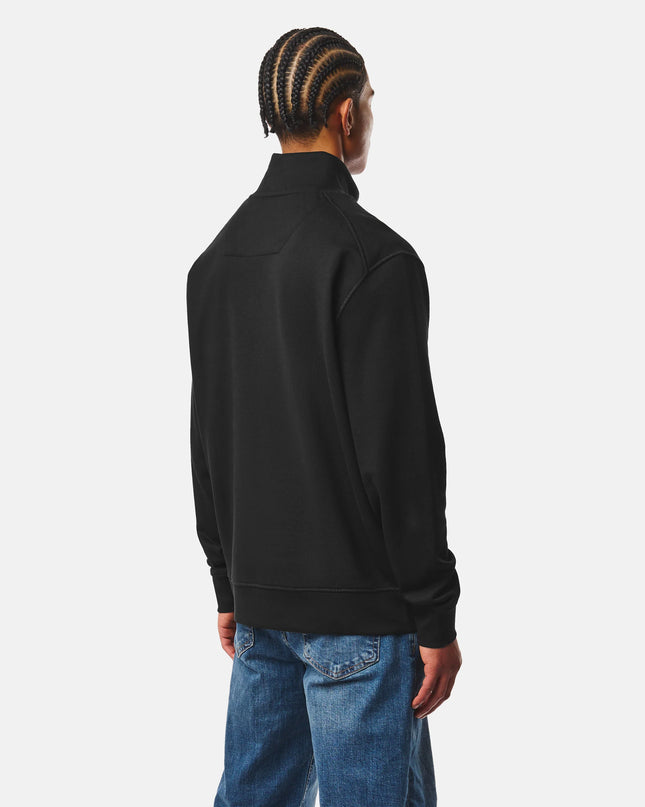 Weekend Offender Kraviz Quarter Zip Sweatshirt in Black 