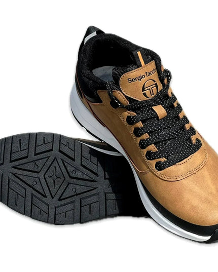 Sergio Tacchini Cortina Casual Shoe Camel/Black - 1143 Raw Menswear