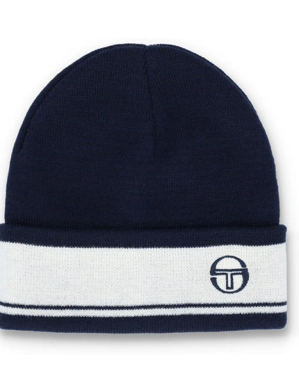 Sergio Tacchini Sellarz Beanie Navy/Ecru