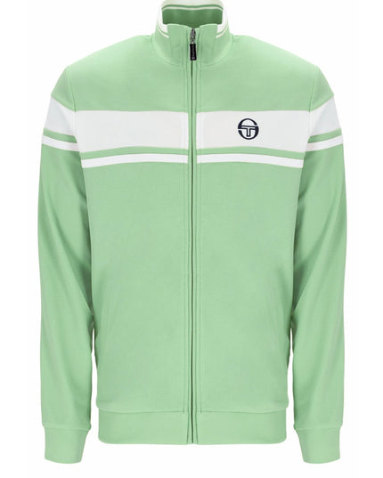 Sergio Tacchini Damarindo Track Top in Quiet Green