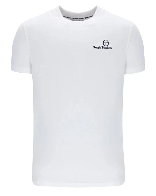 Sergio Tacchini Felton Tee in White 