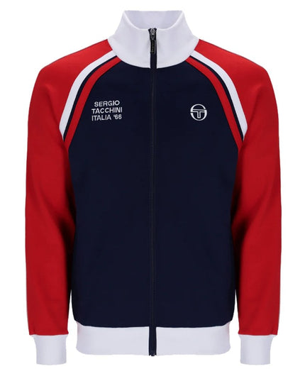 Sergio Tacchini Ghibli Davis Track Top in Navy/Red/White