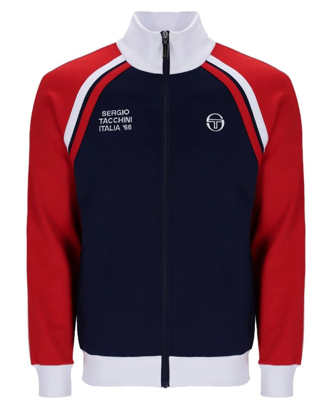 Sergio Tacchini Ghibli Davis Track Top in Navy/Red/White
