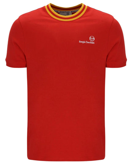 Sergio Tacchini Rainer FC Tee in Red