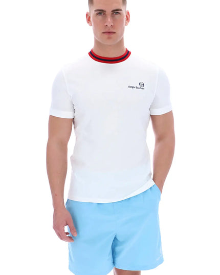 Sergio Tacchini Rainer FC Tee in White