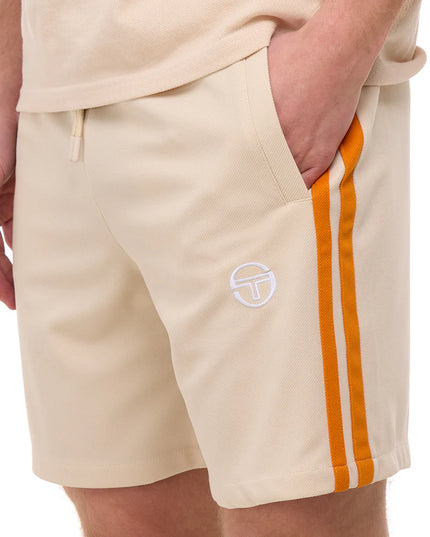 Sergio Tacchini Pietrapertosa Shorts Sandshell/Orange Pepper