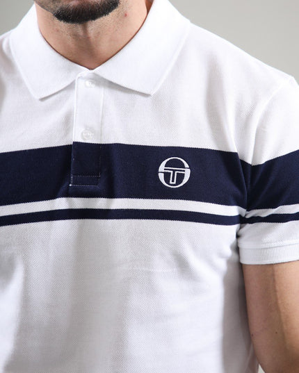 Sergio Tacchini Young Line Polo in White
