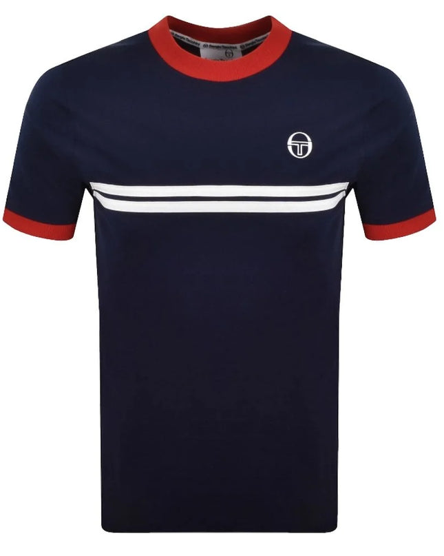 Sergio Tacchini supermac Tee in Navy