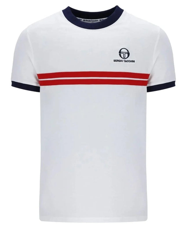 Sergio Tacchini supermac Tee in White