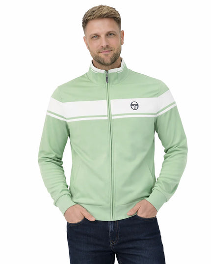 Sergio Tacchini Damarindo Track Top Quiet Green/Gardenia